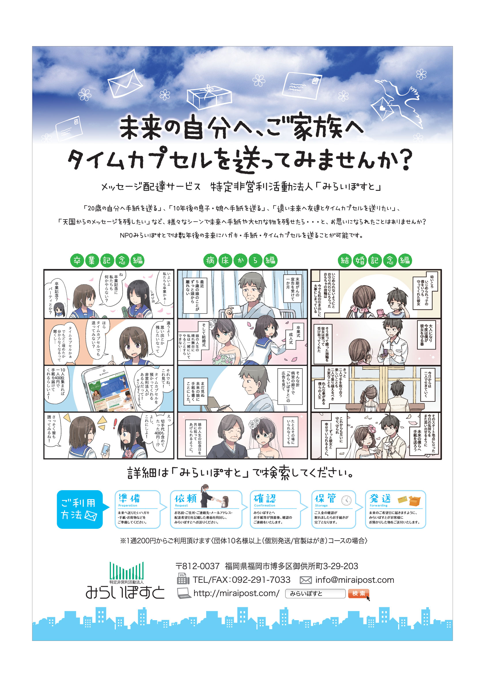 みらいぽすとポスター